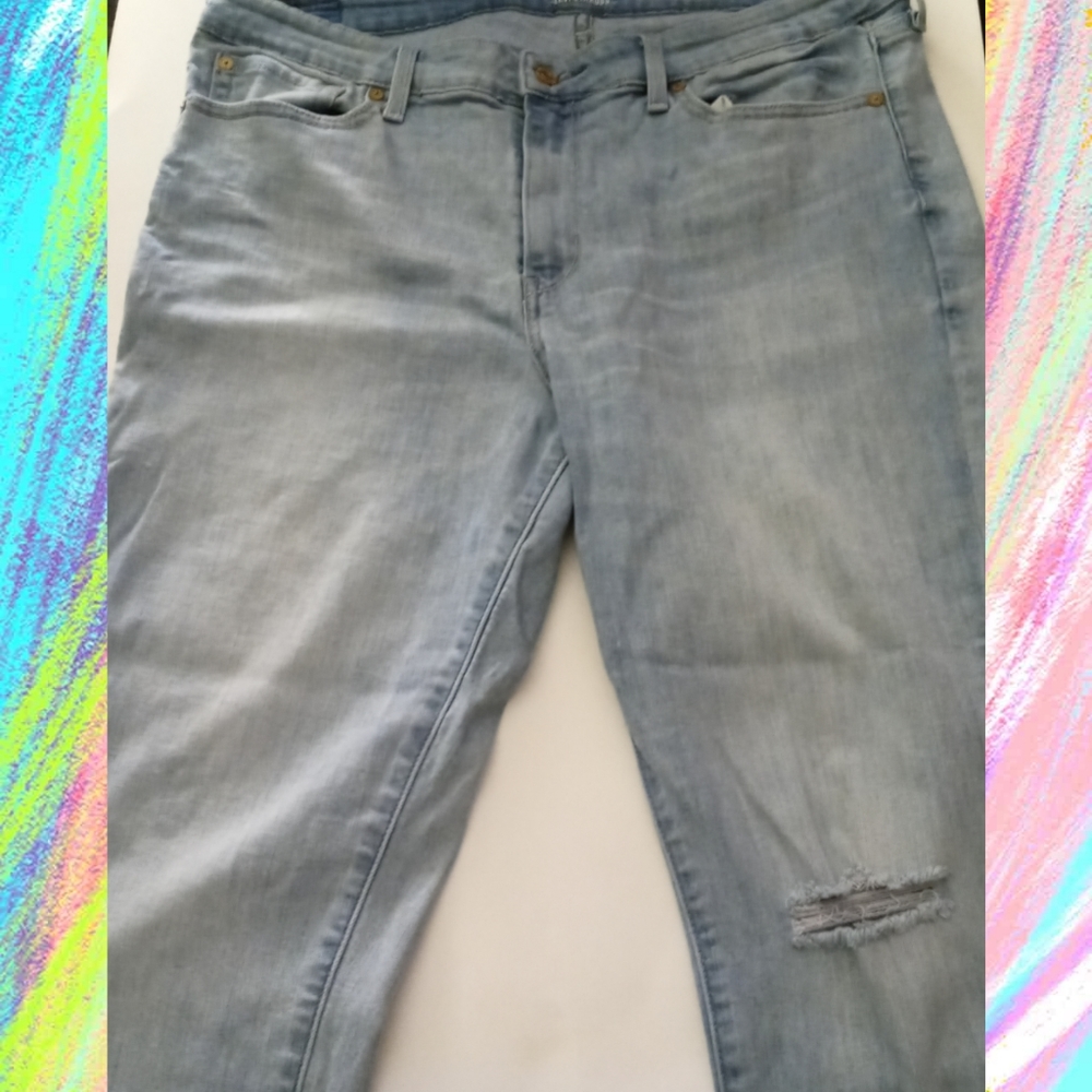 Levi Strauss High Rise Skinny Jeans